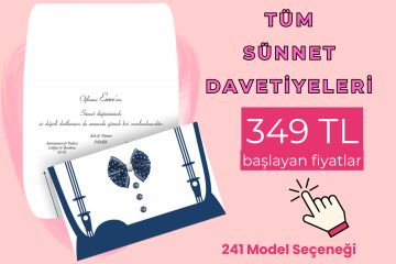 Tüm Sünnet Davetiyeler