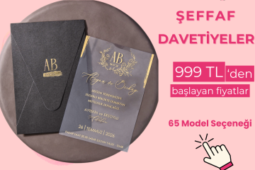 Şeffaf Davetiyeler