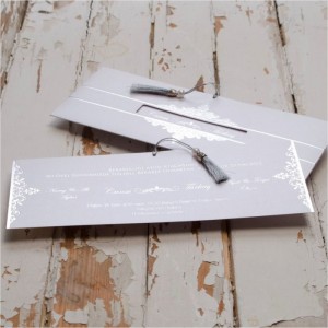 Püsküllü Canset Wedding Davetiye 852