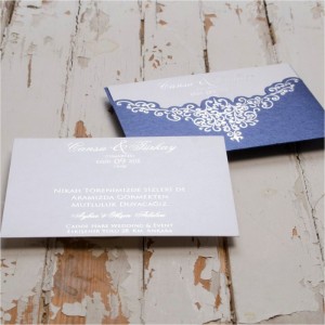 Özel kesim Canset Wedding Davetiye 846