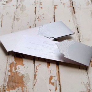 Özel kesim Canset Wedding Davetiye 837