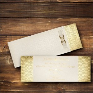 Yandan çekmeli Canset Wedding Davetiye 832