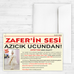 Espirili Sünnet Davetiyesi