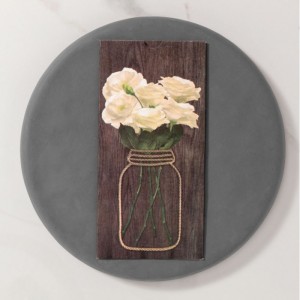 Ahşap Zeminli Kavanozlu Davetiye