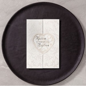 Kalpli Lazer Kesim Katlamalı Davetiye