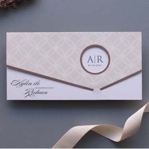 Modern Pencereli Katlamalı Davetiye